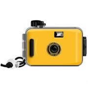 Retro Film Camera Non-disposable Waterproof Point-and-shoot Camera 28mm Lens