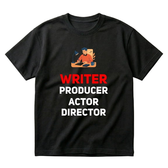 Retro Filmmaker Producer Writer Actor And Movie Director Gift T-Shirts