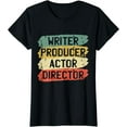 thumbnail image 1 of Retro Filmmaker Producer Writer Actor And Movie Director T-Shirt, 1 of 3