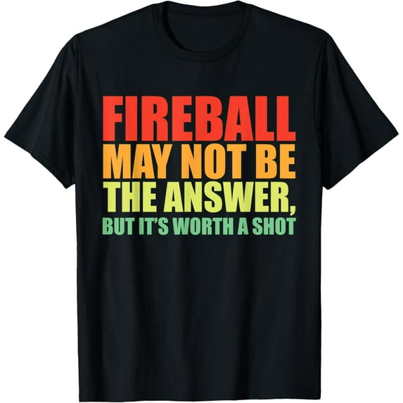 Retro Fireball May Not Be the Answer T-Shirt