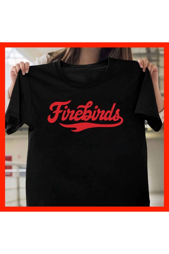 Retro Firebirds Script Font Sweatshirt - Vintage Style Crewneck - Nostalgic Apparel T999, Softstyle for Unisex, Sizes S–5XL