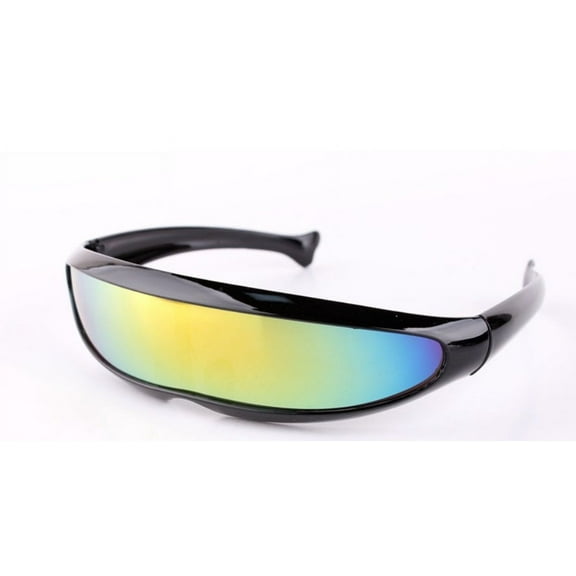 Retro Sunglasses Fish Shaped Glasses with UV400 Protection Novelty Eyewear for Outdoor Sports Travel Stage Performance