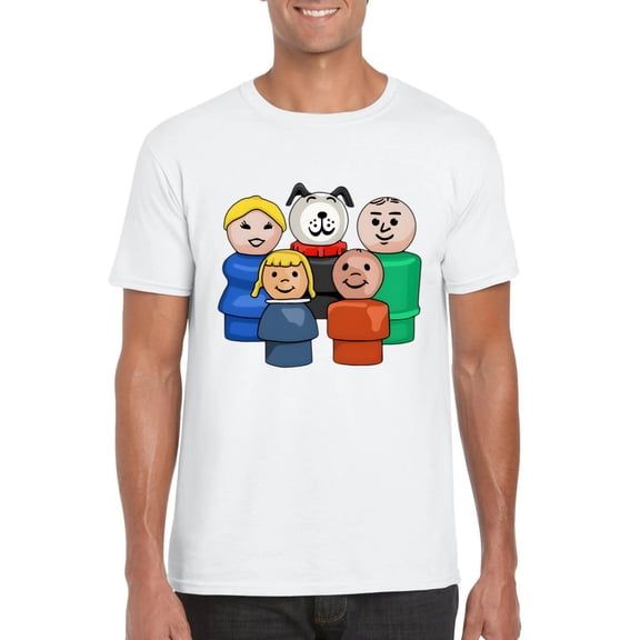 Retro Fisher Price Little People Classic 80s 90s Toy Unisex T-Shirt