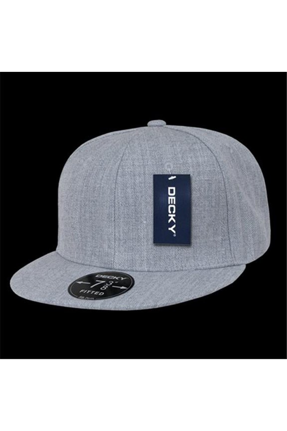 Retro Fitted Cap, Heater Grey, Size 7.63