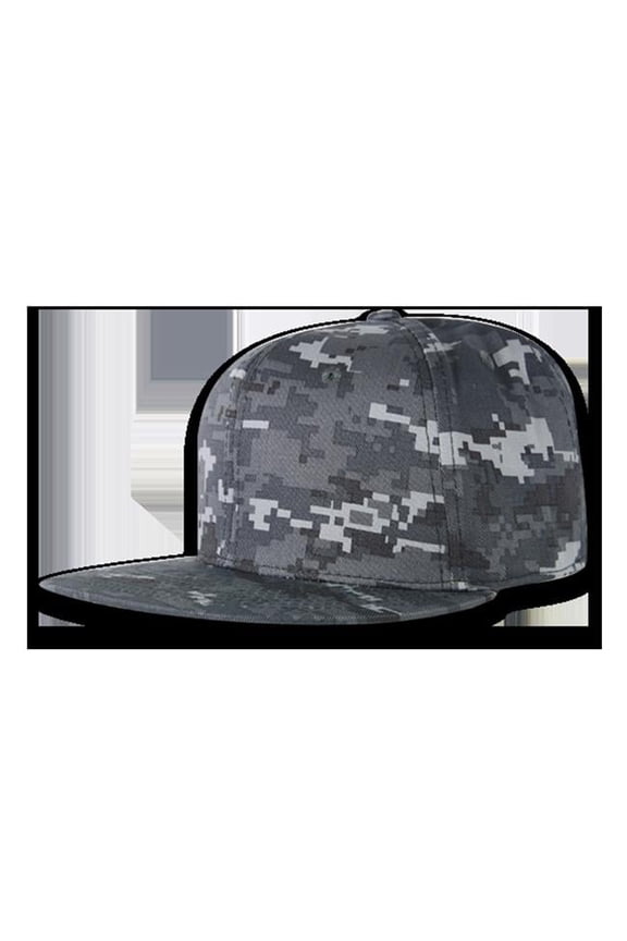 Retro Fitted Caps, Urban Digital - Size 7-0.375