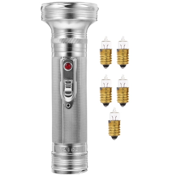 WHAMVOX Retro Flashlight Torch with Strong Aluminum Build for Decor and Party Supplies Multi Color 70s Style