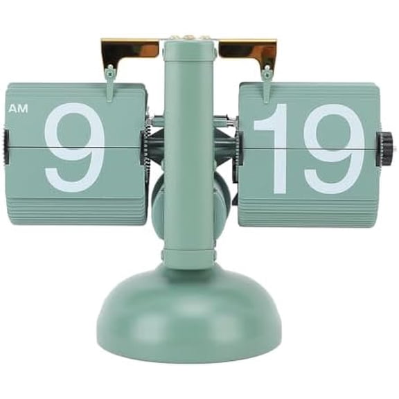 Retro Flip Down Clock Reminder Timer Stable Accuracy Auto Mechanical Clock Home Office Decor$$Home Decor, Kitchen, & Other