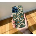 thumbnail image 1 of Retro Floral Abstract Print Phone Case for iPhone 11 12 13 14 15 16 17 Pro Max, 1 of 2