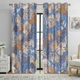 thumbnail image 1 of Dashan Retro Floral Blackout Curtains for Living Room,Farmhouse Window Drapes for Bedroom,52x84 Inch,Set of 2, 1 of 6