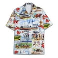 thumbnail image 1 of Retro Floral Horse Racing Hawaiian Shirts For Men Aloha Horse Mens Hawaiian Shirts Short Sleeve Button Down Shirt Men 5, 1 of 7