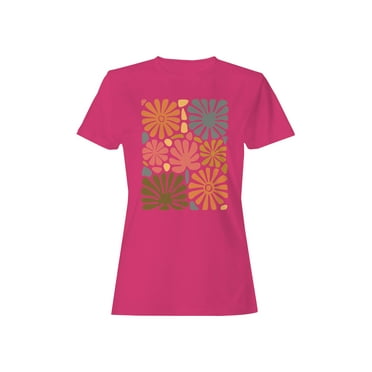 Retro Floral Pattern Art Women's T-shirt