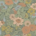 thumbnail image 1 of Retro Floral Peel & Stick Wallpaper, 1 of 20