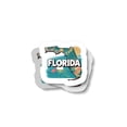 thumbnail image 1 of Retro Florida Waterproof Sticker, 1 of 1