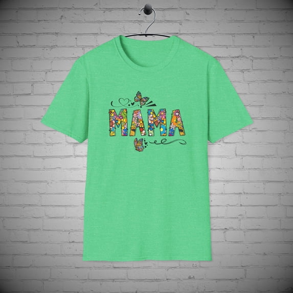 Retro Flower Mama T-shirt, Floral Mama shirt, Mother's day Gift