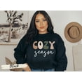 thumbnail image 1 of Retro Font Cozy Season Fall Sweatshirt, 1 of 6