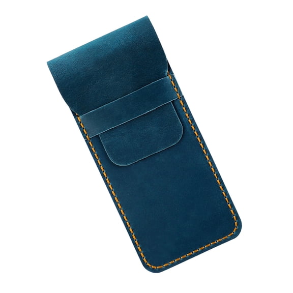 Retro Fountain Pen Case Pen Protectors Sleeve Multifunctional Pencil Pouches For Men Women Office Supplies