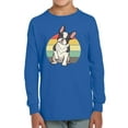 thumbnail image 1 of Retro French Bulldog Sitting Long Sleeve Toddler -Image by Shutterstock,  5 Toddler, 1 of 4