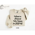 thumbnail image 1 of Retro What A Friend We Have In Jesus Sweatshirt, Womens Christianity Shirt, Bible Verse Shirt, Trendy Faithful Shirt, Cute Jesus Lover Shirt, Full size S-5XL, 1 of 5