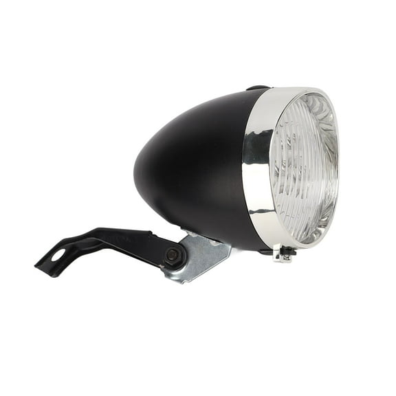 Retro Front Light, Excellent Black 3LED Vintage Front Light For Cycling
