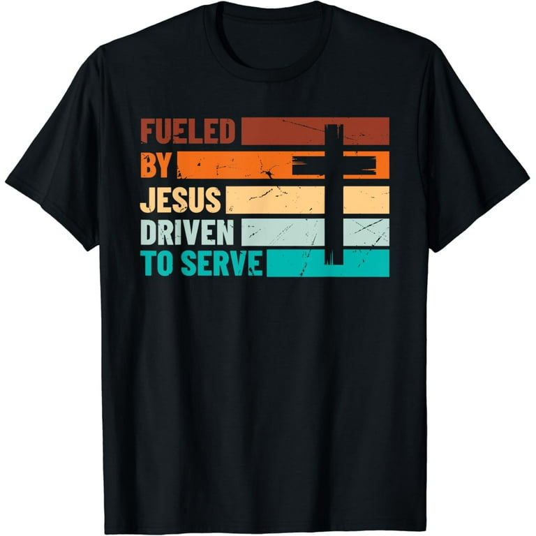 Retro Christian Distressed Jesus Vintage Style T-Shirt Retro Christian Distressed Jesus Vintage Style T-Shirt