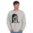 thumbnail image 1 of Retro Funny I'm 90s Famous Humor Unisex Plus Fleece Graphic Sweatshirt Brisco Brands 2X, 1 of 5