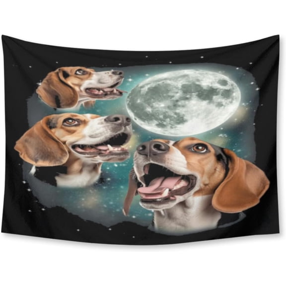 Retro Funny Sarcastic Animal Stupid Canadian Wolf Bird Loon Tapestry, Wall Art Hanging Decoration For Dorm Room Bedroom Living Room, 30 X 40 Inches