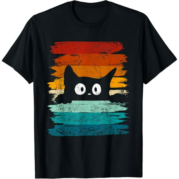 Retro Funny Vintage Cat T-Shirt