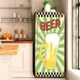 thumbnail image 1 of Retro Furit Fridge Door Sticker Waterproof PVC Lemon Banana Refrigerator Wallpaper Cover Mural Stickers Removable Fridge Decal, 1 of 6