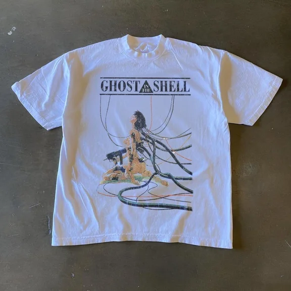 Retro GHOST IN THE SHELL ANIME T-SHIRT S-5XL