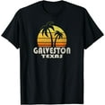 thumbnail image 1 of Retro Galveston TX Beach Vacation T-Shirt, 1 of 4