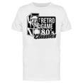 thumbnail image 1 of Retro Game 80's  T-Shirt Men -Image by Shutterstock, Male Large, 1 of 2