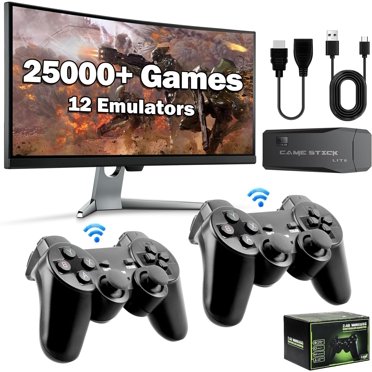 X2 Plus Retro Game Stick 4K, Emulator Console 256GB With Built-in