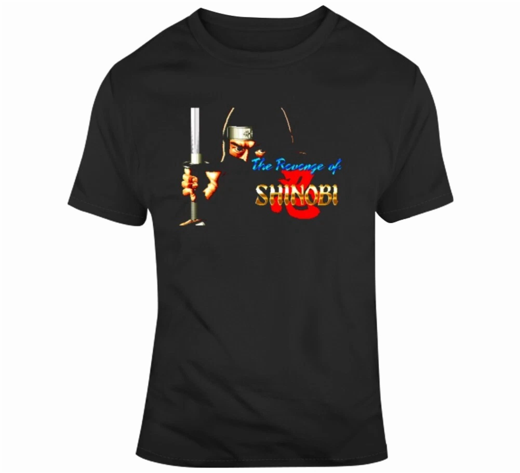 Retro Game The Revenge of Shinobi Video Game Fan T Shirt - Walmart.com