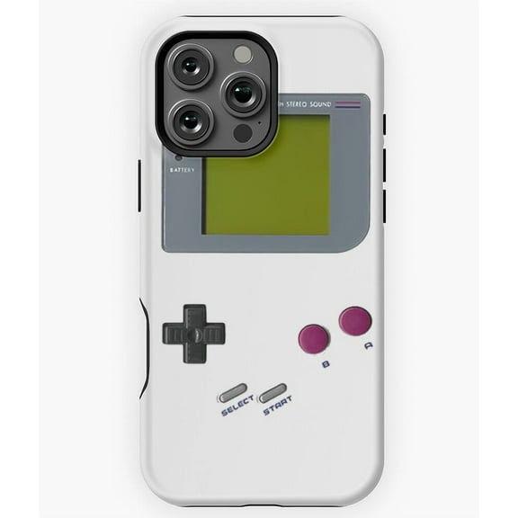 Retro Gameboy Handheld Console M2386 Phone Case for iPhone 17 16 15 14 13 12 11 Pro Max