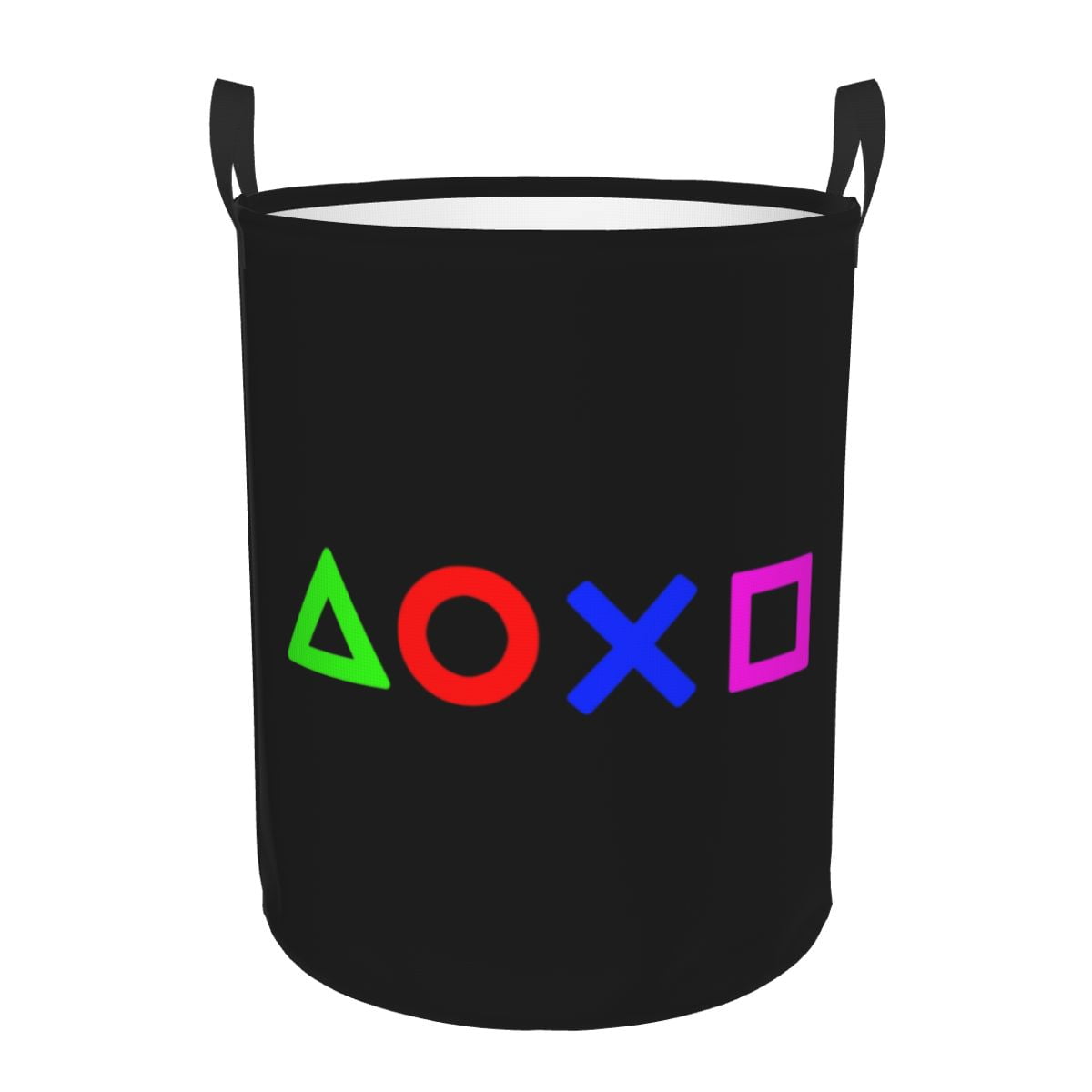Retro Gamer Laundry Hamper Large Storage Basket Video Game Gaming