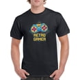 thumbnail image 1 of Retro Gamer T-Shirt T-Shirt Men -GoatDeals Designs, Male x-Large, 1 of 4