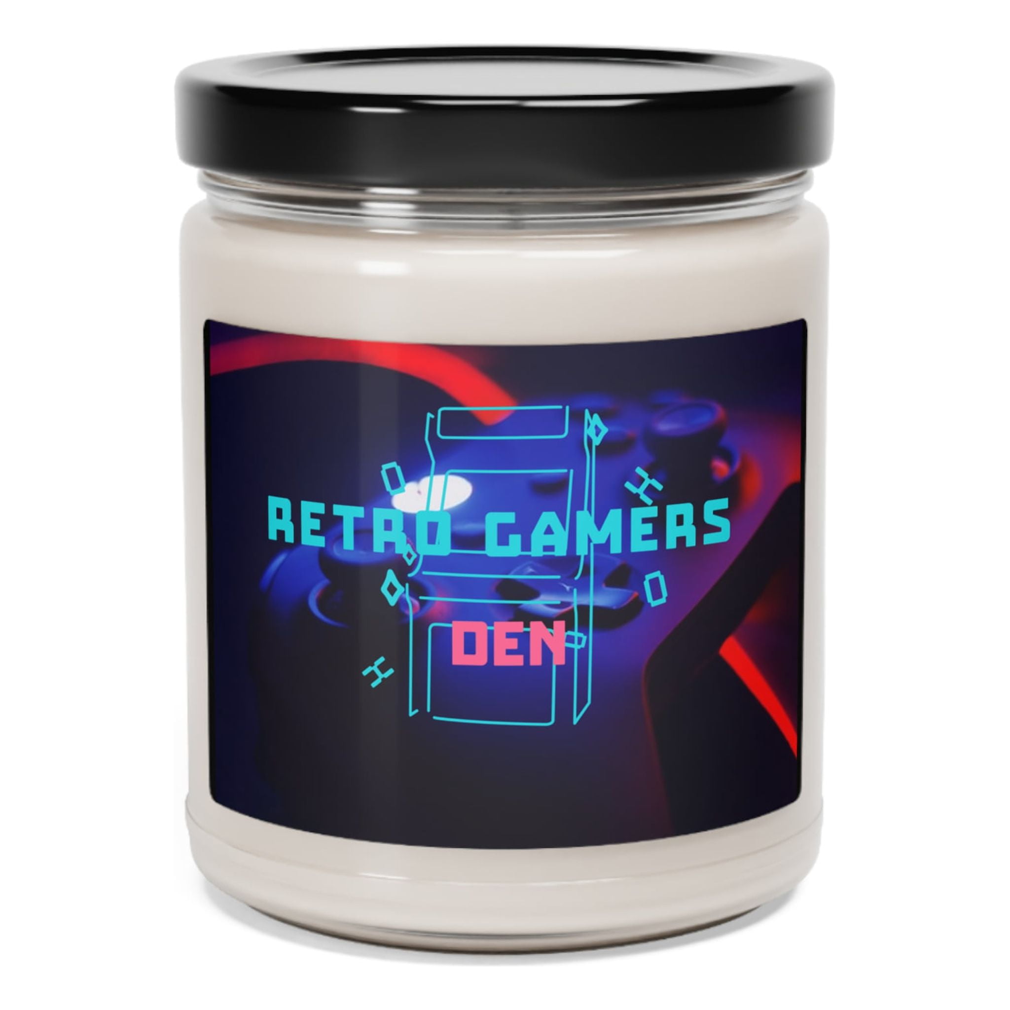 Retro Gamers Dan Scented Soy Candle, 9oz