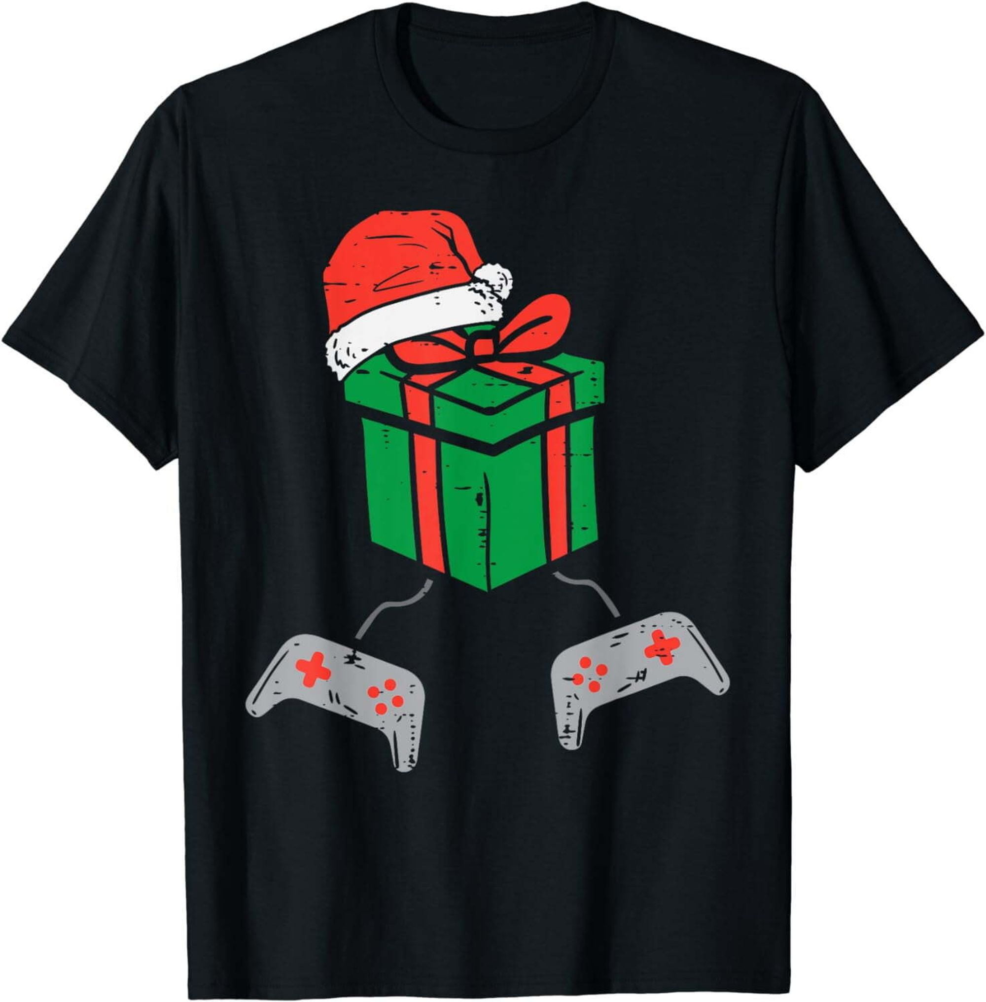 Retro Gaming Console Christmas Gamer Shirt for Boys, Kids, Men, and ...