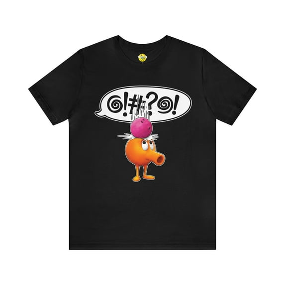 Retro Gaming Tshirt - 80s QBert Video Game Tee - Gaming Console Shirt