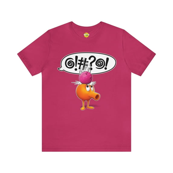 Retro Gaming Tshirt - 80s QBert Video Game Tee - Gaming Console Shirt