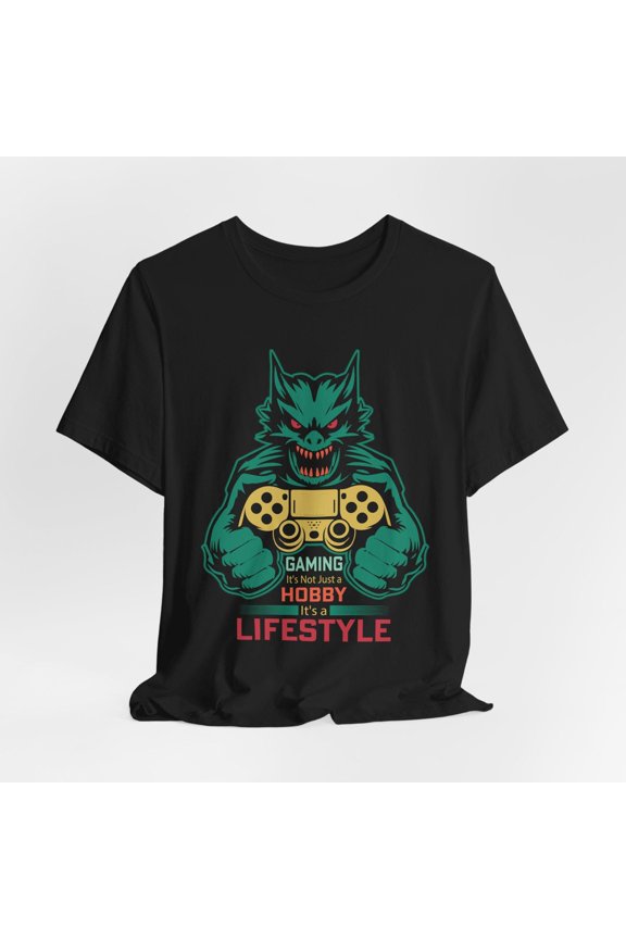 Retro Gaming Unisex Tee: Funny Gamer Shirt