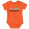 thumbnail image 1 of Retro Garfield Cartoon Lasagna Romper Boys or Girls Infant Baby Brisco Brands 6M, 1 of 5