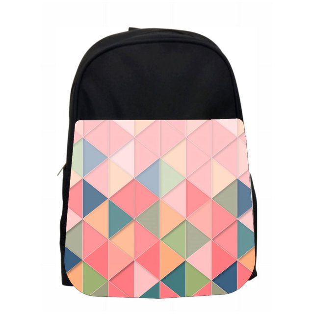 Retro Geometric Kids Pre-School Backpack