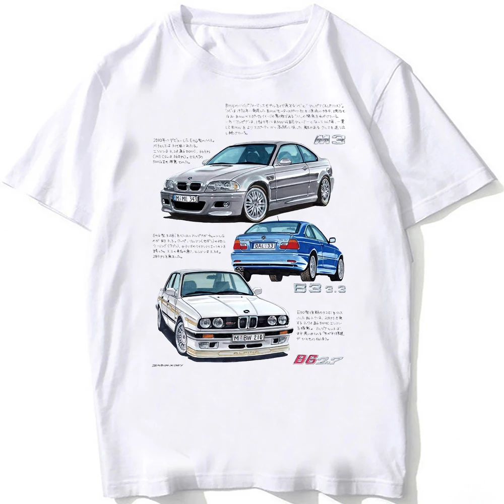 Drive The Classic BMW E30 M3. T-shirt In Heather Grey Colour - Foto 2