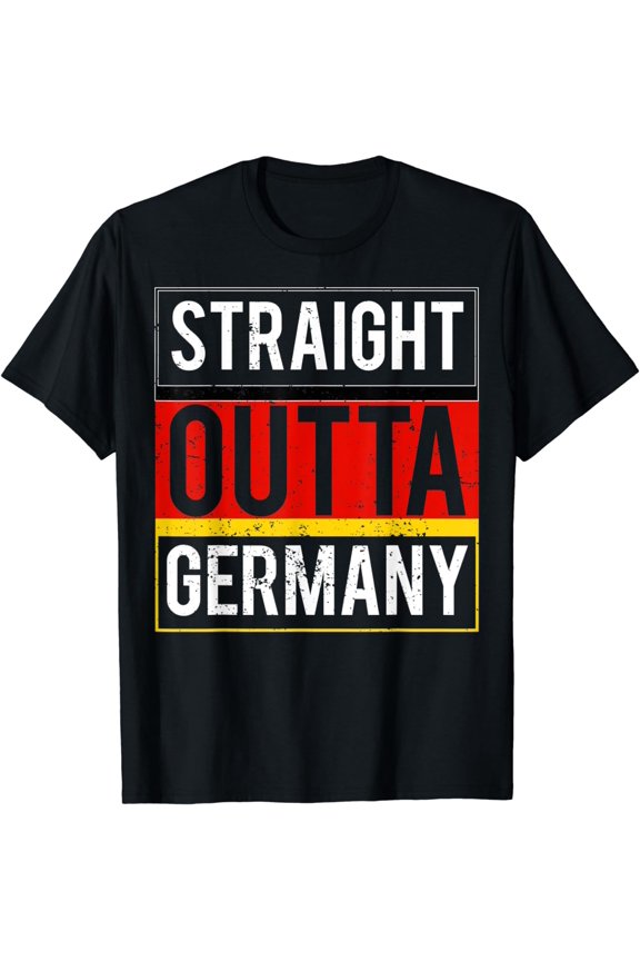 Retro Germany flag gift T-Shirt