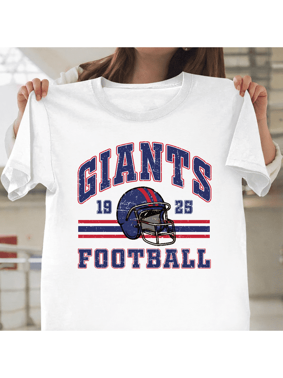 Retro Giants 1925 NY Football Vintage 80s Style Fan Top Unisex T-Shirt, up to size 3XL.