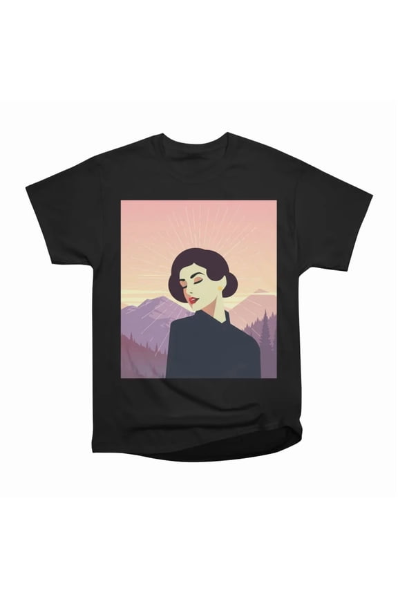 Retro Girl T-Shirt Tee Gift For Him Merch For Her Apparel For Friend