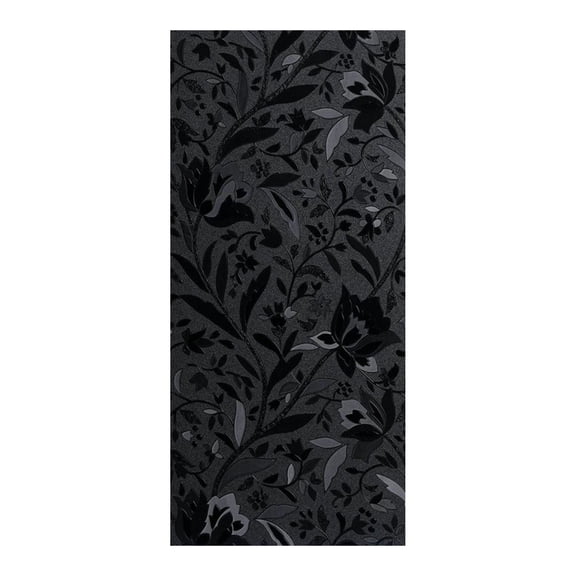 Retro Glass Window Stickers Transparent Opaque Bathroom Anti-peeping Colorful Embossed Window Grate Film Anti-exposed