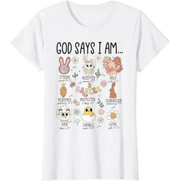God Says I Am Christian Easter Kids T Shirt God Says I Am Christian Easter Kids T Shirt