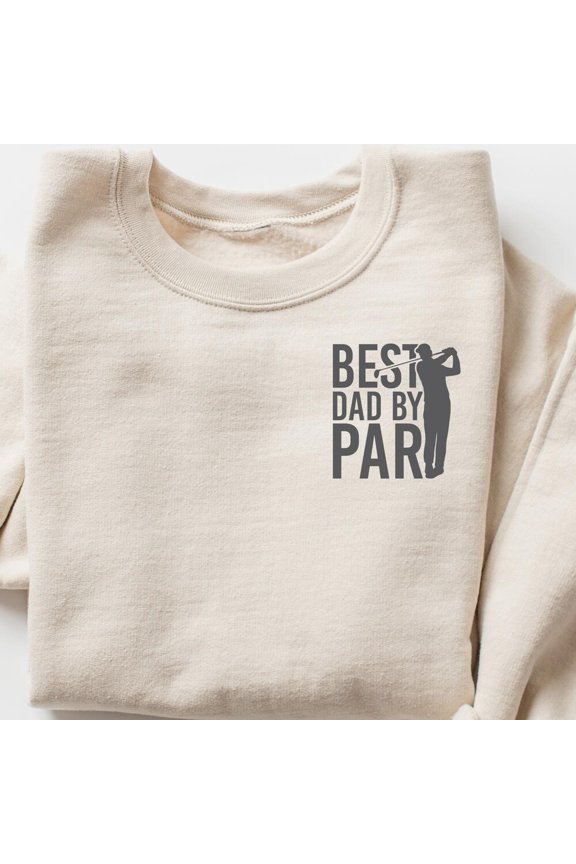 Retro Golf Dad T-Shirt, Best Dad By Par Shirt, Father'S Day Shirt, Funny Dad Gift, Golfing Dad Crewneck, Father'S Day Shirt Unisex S-5XL Hot Trending Shirt, Vintage Birthday Gift